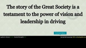 interesting story in English 🔥 Lyndon B. Johnson 🔥 story in English with Narrative Story