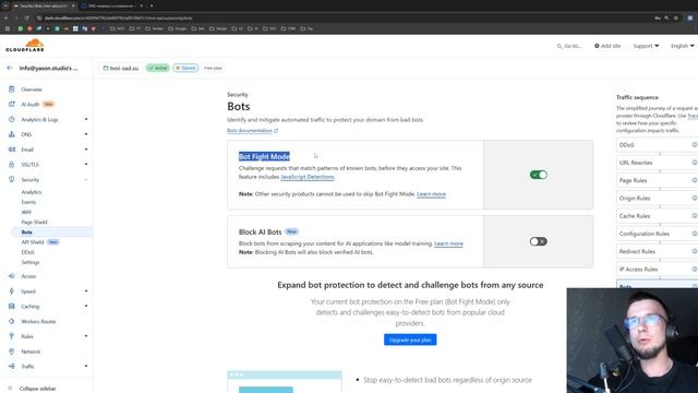 Настройка Cloudflare за 20 минут БЕСПЛАТНО — 100% пошаговая инструкция смотреть онлайн