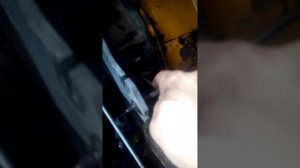 ремонт фронтального погрузчика митсубер (установка головок, регулировкаклапанов)