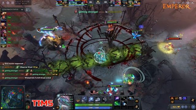 TIMS VS TOP 1 MMR SEA SERVER - TIMS VS 12000 MMR JACKKY DOTA 2 смотреть онлайн