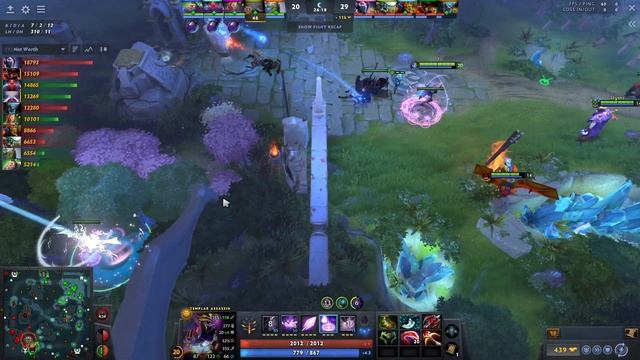 Templar Assassin Dota 2 7.35 Miracle with 20 Kills - Arcane - Dota Gameplay смотреть онлайн