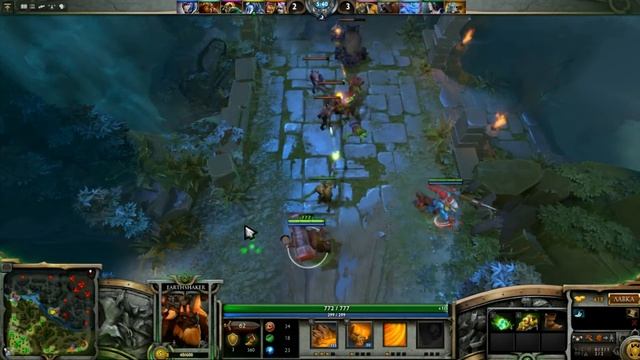 Dota 2 Гайд на Earthshaker №1 смотреть онлайн