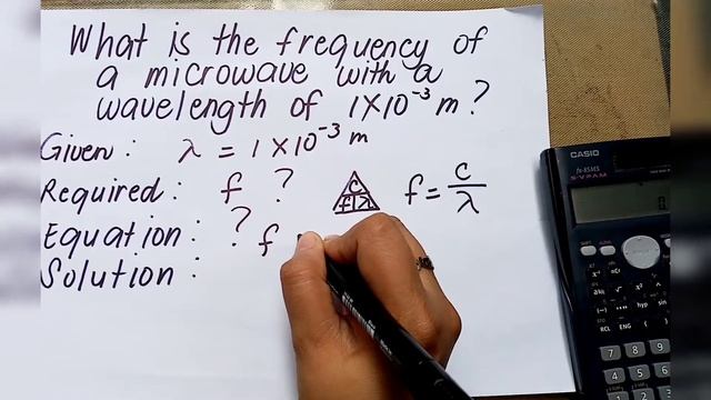 PROBLEM SOLVING:FREQUENCY OF AN EM WAVE смотреть онлайн