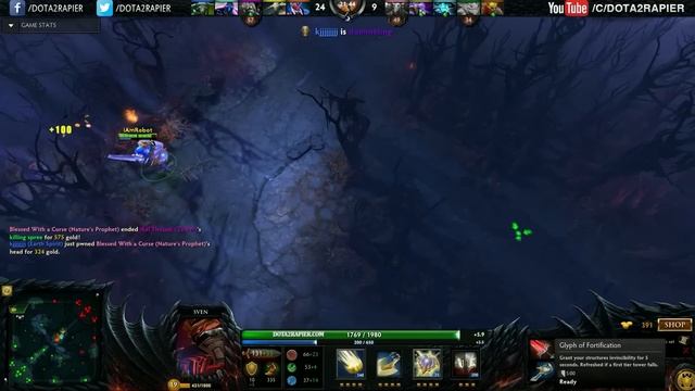 DenDi Dota 2 [Sven] Keep Your HEAD Down смотреть онлайн