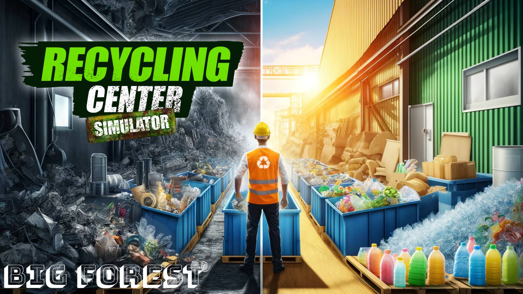 Recycling Center Simulator Много мусора а мусор это ЗОЛОТО!