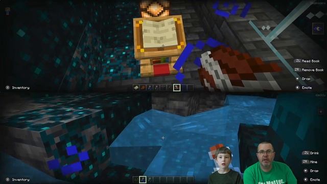 Silas and Daddy Explore the Deep Dark Biome - Minecraft Nintendo Switch смотреть онлайн