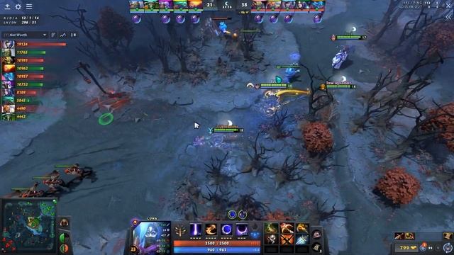 iLTW Luna Carry Dota 2 Gameplay Highlights Patch 7.31b смотреть онлайн