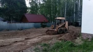 Ровняем участок с помощью ПУМ 500 Уралвагонзавода