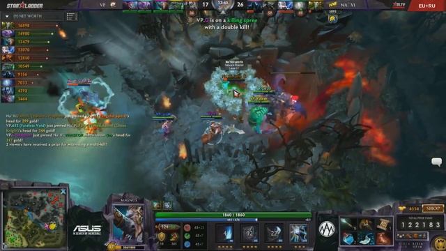 Na`Vi vs Virtus.Pro StarLadder XI Groupstage Highlights - Dota 2 смотреть онлайн