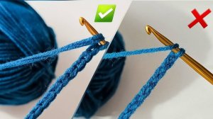 НЕ пропустите этот СПОСОБ набора петель крючком! - Вязание крючком для начинающих