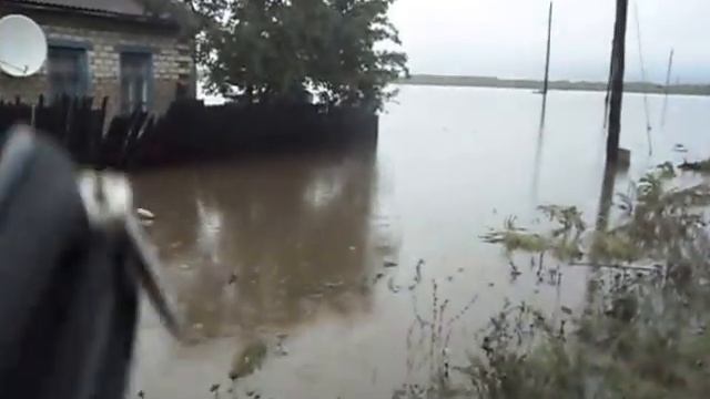 г.Карталы - потоп2013 - 09/08/2013 - ул.Северная смотреть онлайн
