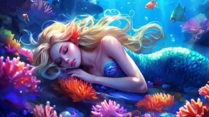 Расслабляющая музыка для здорового сна. Сон русалки- мечтательный коралловый оазис. Безмятежность.