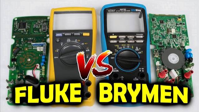 EEVblog 1447 - EXPENSIVE Fluke Vs CHEAPER Brymen - Teardown
