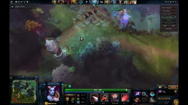 Dota 2 - Queen of pain смотреть онлайн