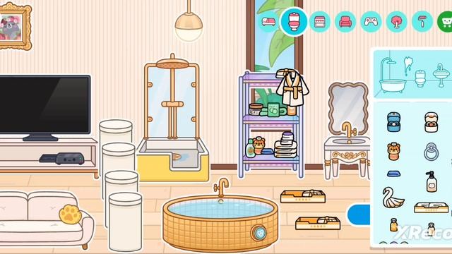 обустройство вилы для семьи🤩 Toca Star's