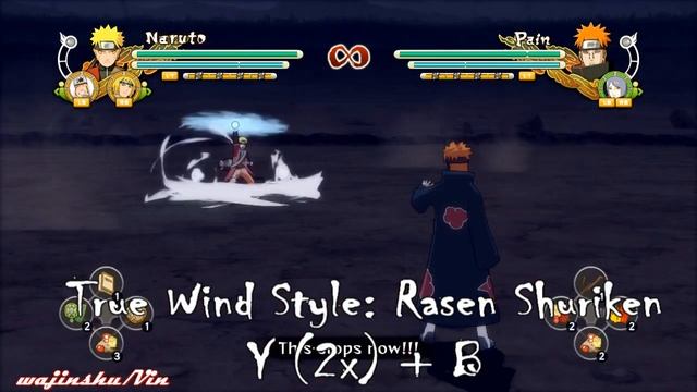 Naruto Ultimate Ninja Storm 3 Naruto Sage Mode Complete Moveset with Command List смотреть онлайн
