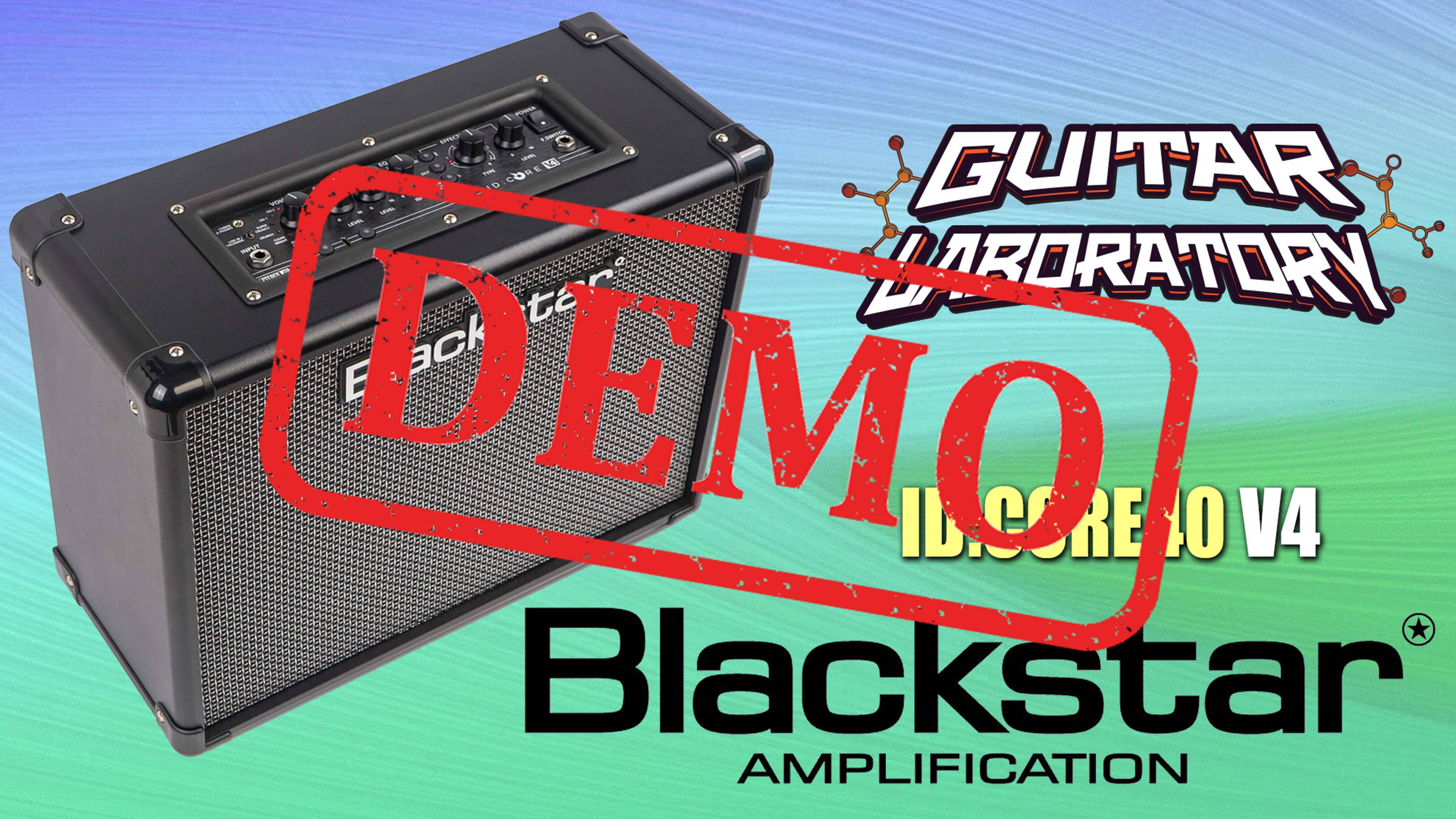 Моделирующий комбоусилитель BLACKSTAR ID:CORE40 V4 - демонстрация звучания смотреть онлайн