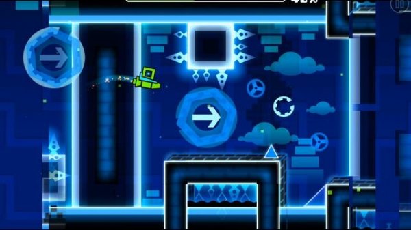 играю в geometry dash часть 3