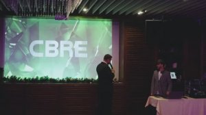 Новогодний корпоратив компании CBRE. Ведущий Фёдор Спиридонов