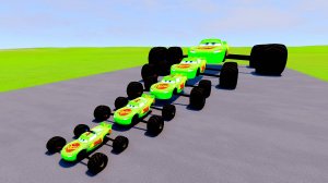 МОНСТР ТРАК МОЛНИЯ МАККУИН С БОЛЬШИМИ И МАЛЕНЬКИМИ