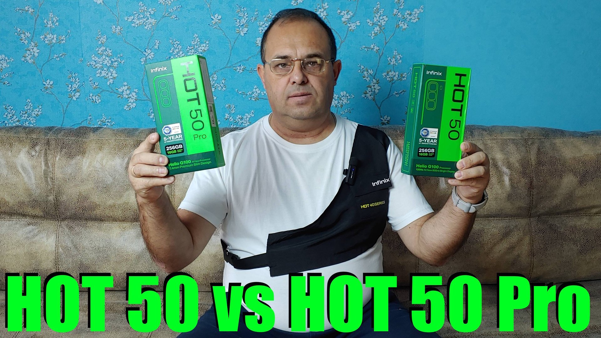 Infinix Hot 50 vs Infinix Hot 50 Pro - Стоит ли переплачивать? смотреть онлайн
