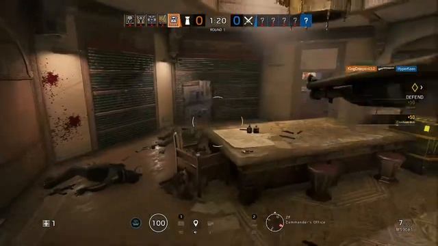 KID GOES OFF WITH SHOTGUN: Rainbow Six Siege смотреть онлайн