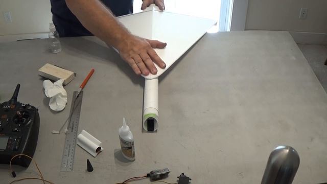 Building A Dynasoar Rocketry Aurora/Star Clipper R/C Rocket glider kit смотреть онлайн