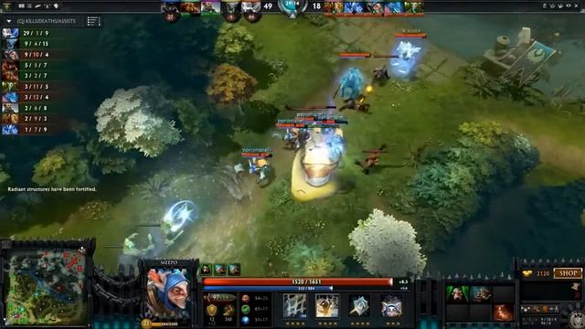 Dota 2 Катка за Зевса смотреть онлайн