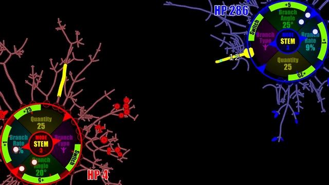 Growing Tree Battle 5 - in Algodoo смотреть онлайн