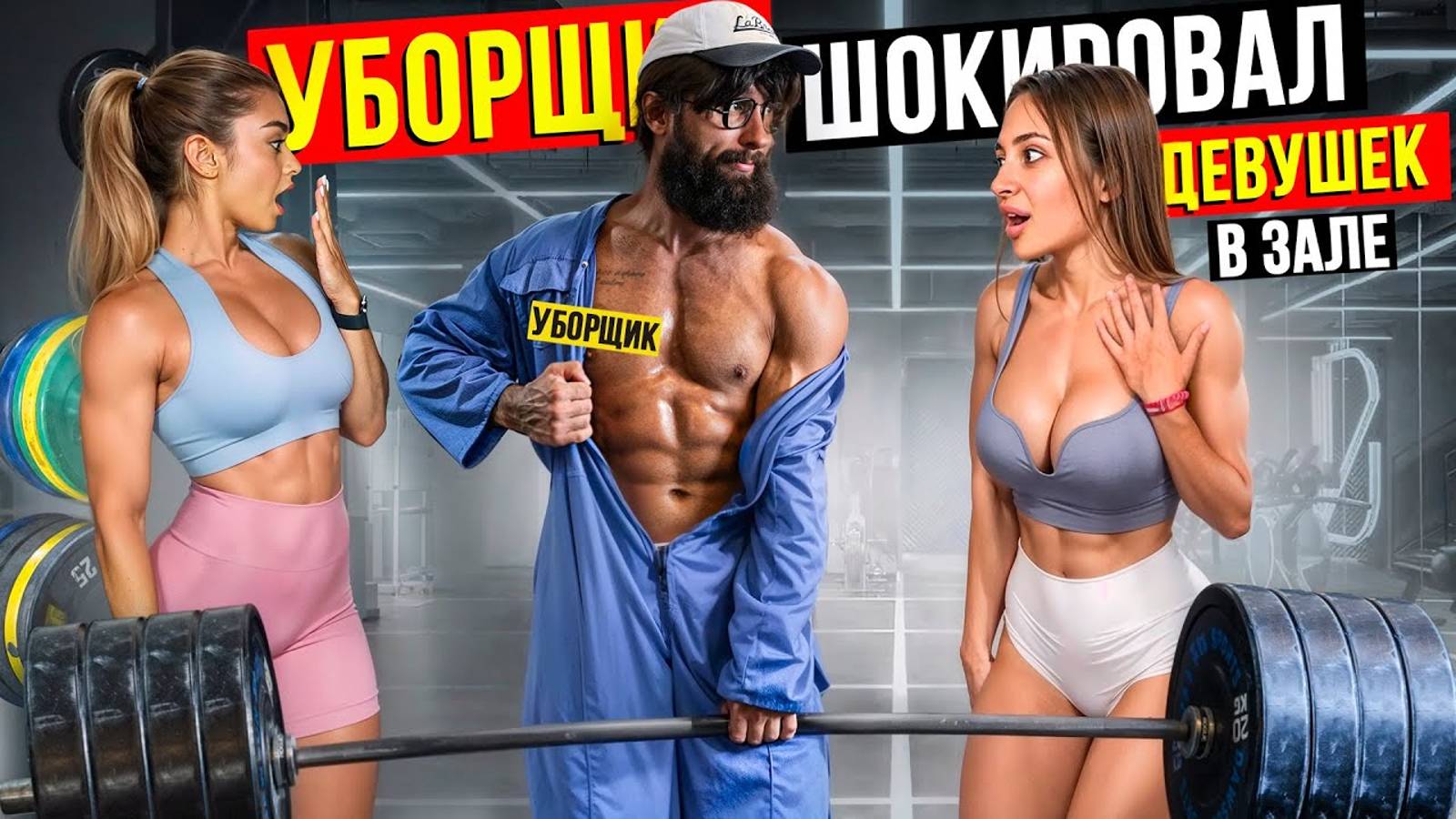 Уборщик Анатолий ШОКИРУЕТ Красоток в Зале. Мастер спорта Пранкует ЗАПАД #46| GYM PRANK смотреть онлайн