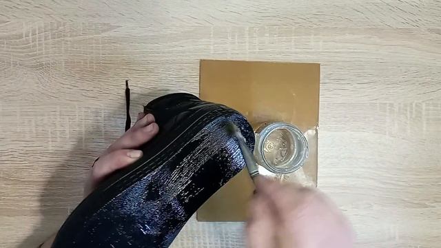 Repairing a cracked sole . Shoe restoration. DIY смотреть онлайн