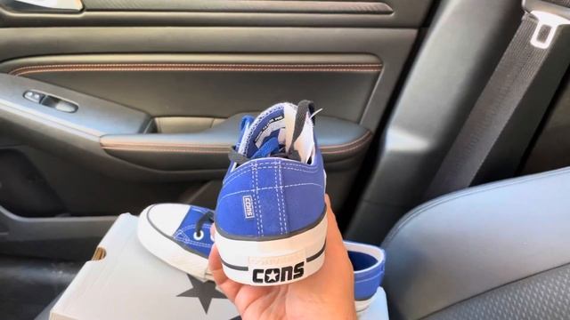 Converse Chuck Taylor All Star Pro Perforated Suede Rush Blue shoes смотреть онлайн