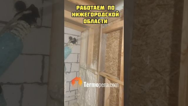 Утепление пеной ППУ в Нижнем Новгороде #termopenacom #утеплениеппу #ппу смотреть онлайн