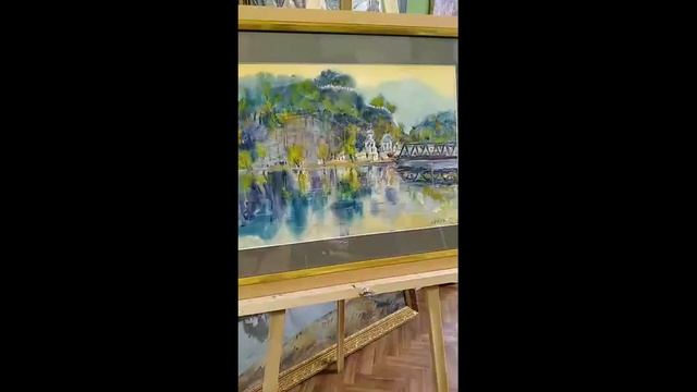 Владимиров Владимир. Картина "Тёплый вечер" для аукциона "Капель-22". 11 04 2022 смотреть онлайн