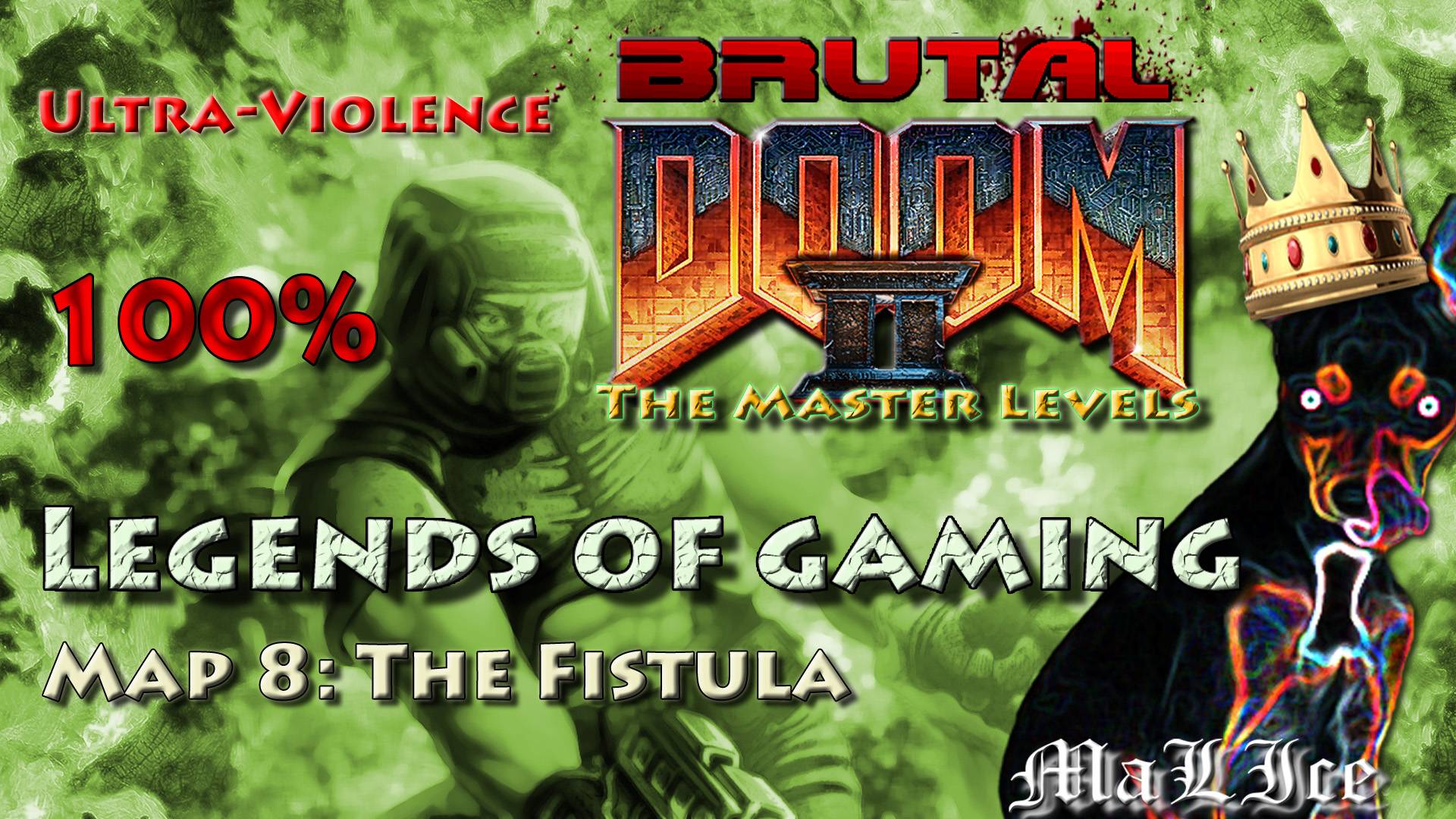 Brutal Doom 2 The Master Levels - Level 8: The Fistula смотреть онлайн