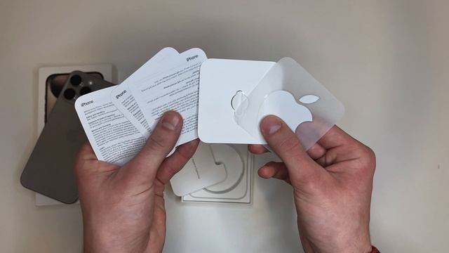 Распаковка iPhone 15 Pro Max Natural Titanium смотреть онлайн