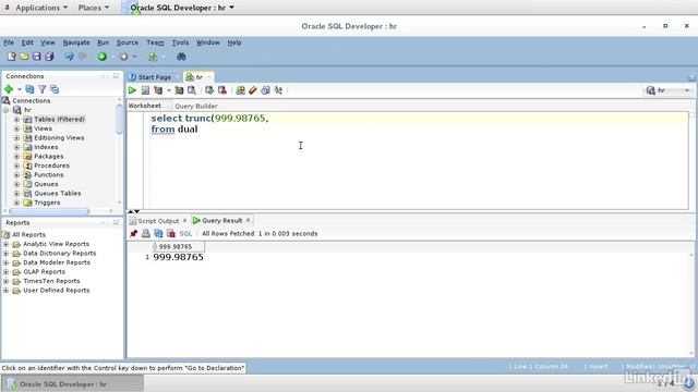 5.13_Using TRUNC - 5. String, Number, and Date Functions смотреть онлайн