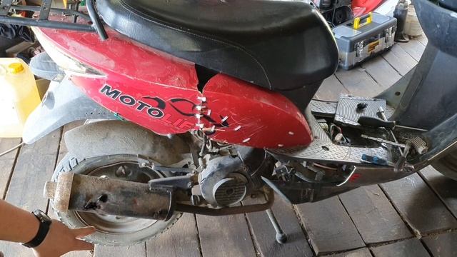 Скутер проблема с тормозными колодками смотреть онлайн