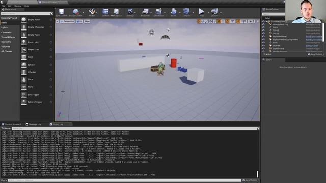 19 - Debugging C++ & Blueprints (Logging, Breakpoints, Drawing Debug Shapes) _ Tom Looman смотреть онлайн