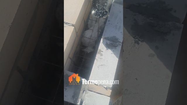 Процесс заливки пенополиуретана между стен. Работаем по Нижегородской области #утеплениеппу #ппу смотреть онлайн