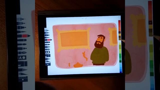 В чём рисовать на iPad Pro: Tayasui sketches смотреть онлайн