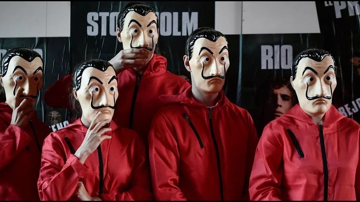 PARKOUR VS MONEY HEIST 5