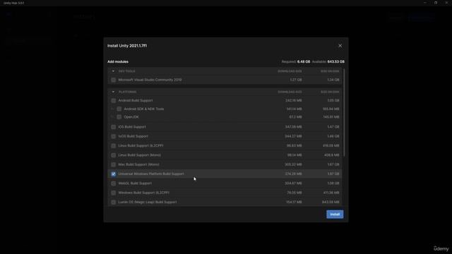 1. Unity And Visual Studio Installation смотреть онлайн