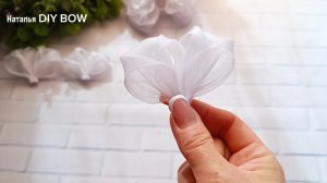 Пышный Бант на 1 СЕНТЯБРЯ/ Красивые резиночки для девочек. Канзаши.