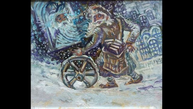 презентация картины Мухин Сергей «Собиратель старых книг». Аукцион Октябрины 23 смотреть онлайн