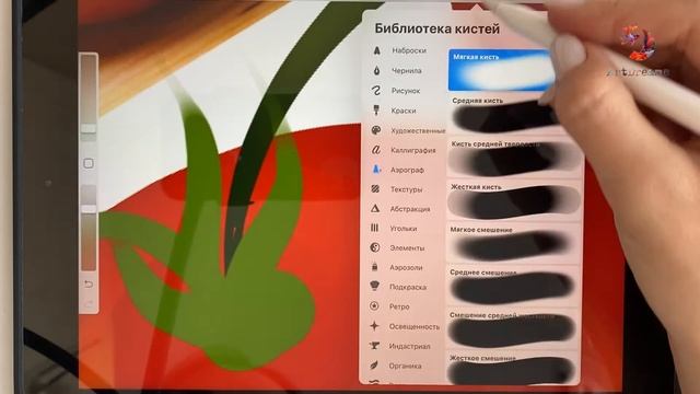 Рисуем Помидоры в Procreate! Digital Art And Illustration