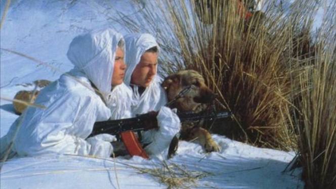 Снежная ночь над заставой Песня советских пограничников смотреть онлайн