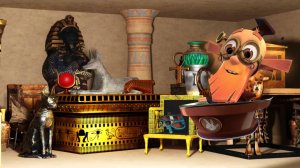 Фиксики в музее естественных наук - Гробница фараона | Познавательный мультфильм для детей