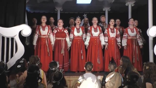 Фрагмент мастер класса Олеси Петуниной и Натальи Ларионовой смотреть онлайн