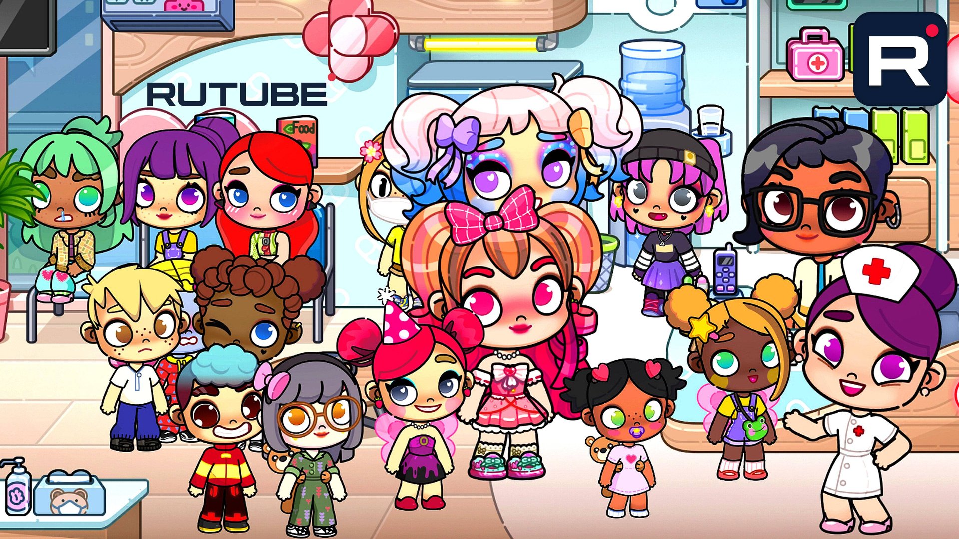 Прививки в больнице и медсестра со страшилками смотреть онлайн